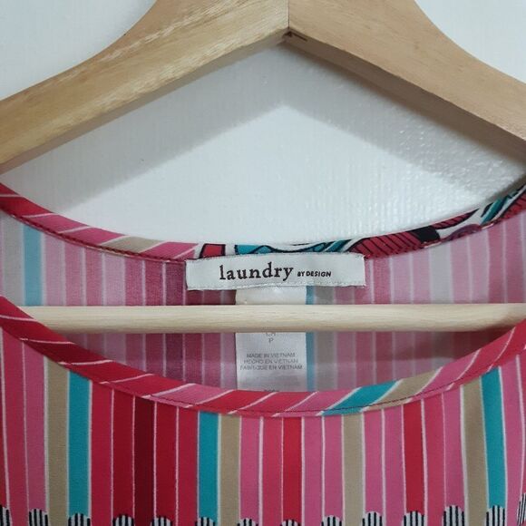 Laundry by Design 70's Style Patterened Dress - Picture 3 of 11